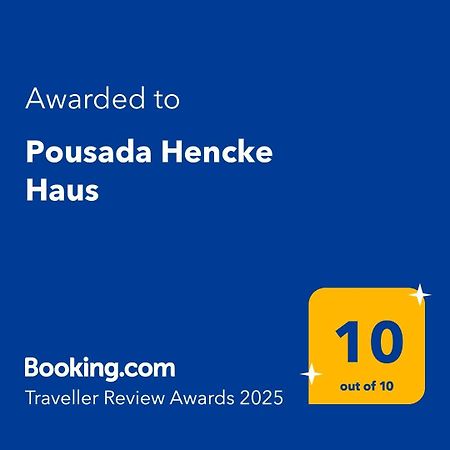 Pousada Hencke Haus (Adults Only) كانيلا المظهر الخارجي الصورة
